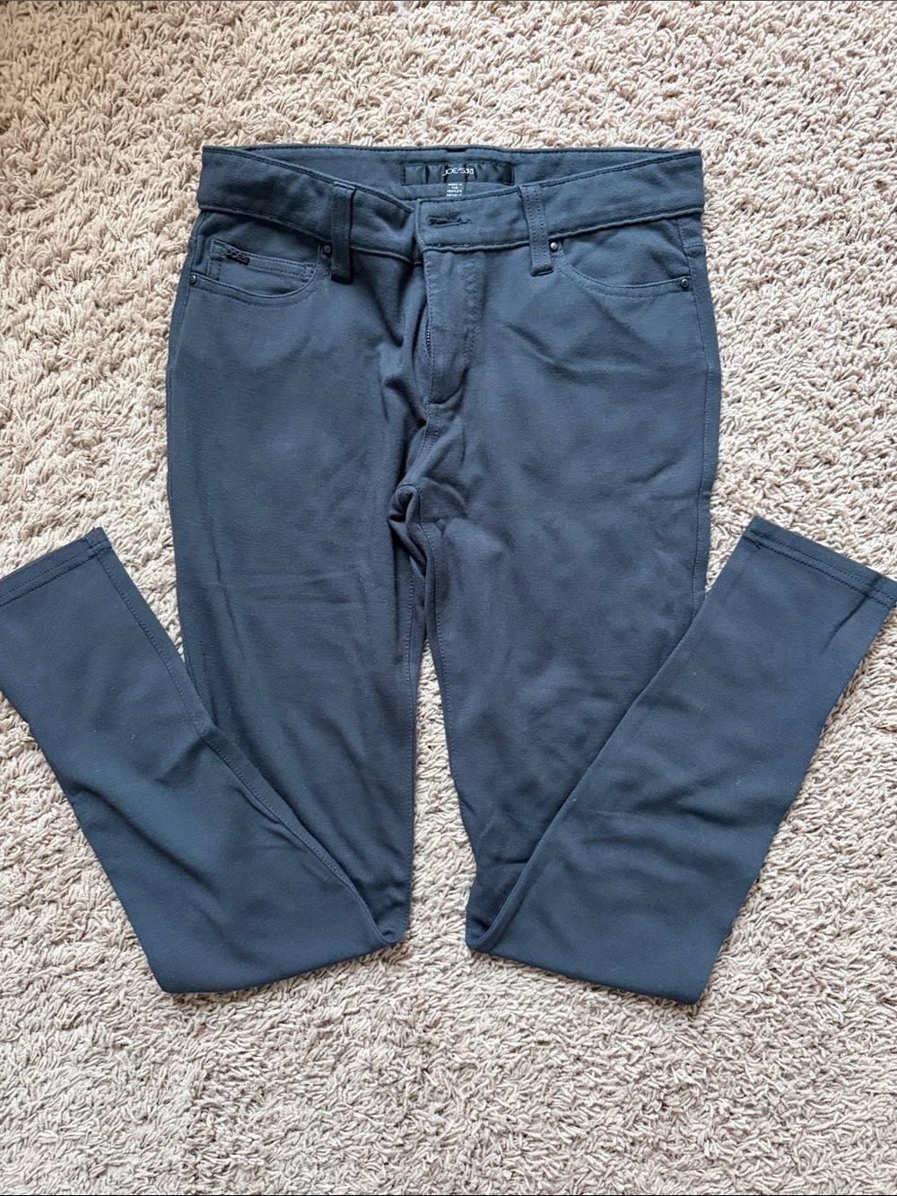 Joe's Jeans Women's Skinny Pants in Charcoal Gray